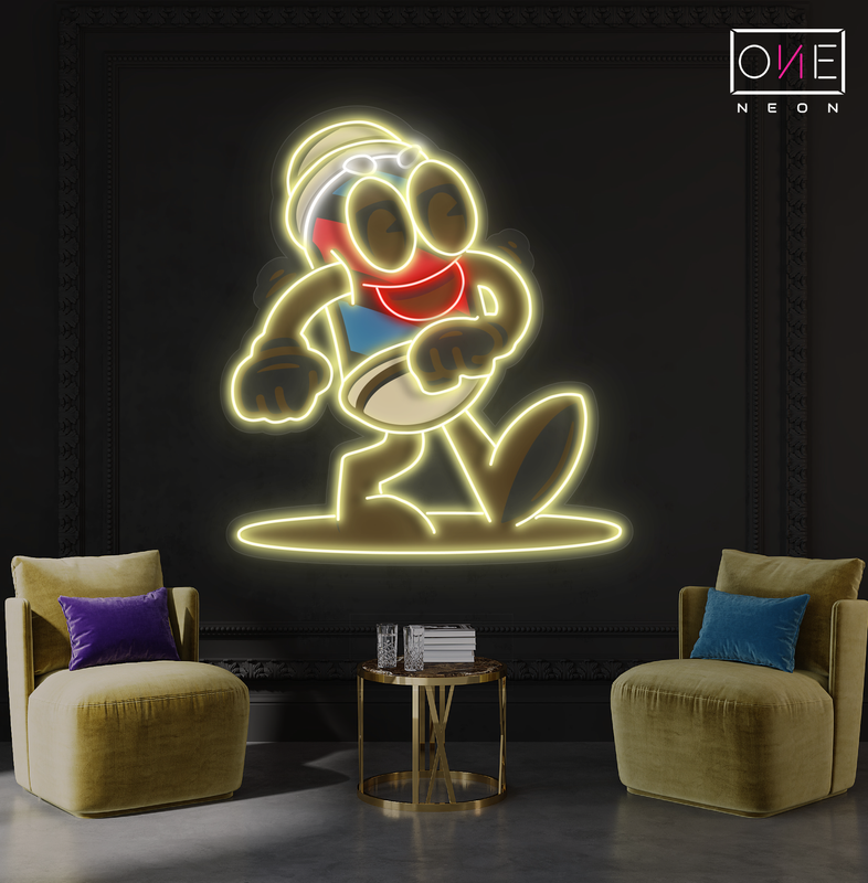 Enseigne lumineuse LED Néon Artwork Barber Buddy