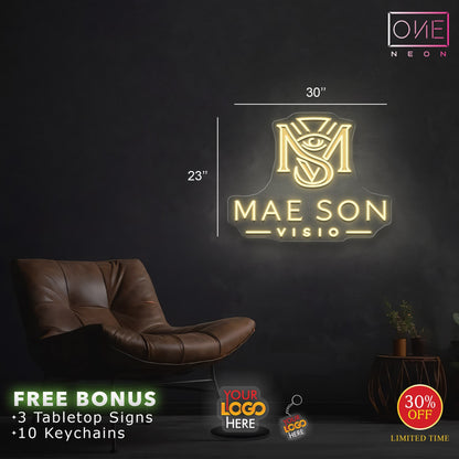 MAE SON VISIO | LED Neon Sign