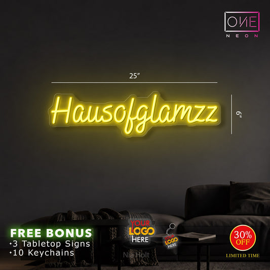 Hausofglamzz | LED Neon Sign