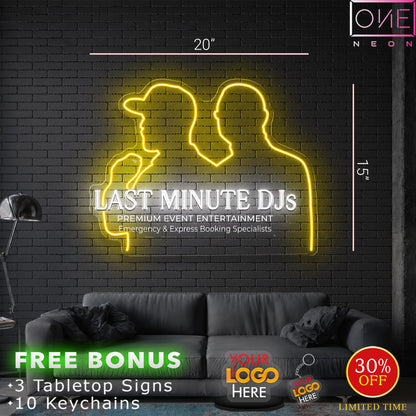LAST MINUTE DJS| LED Neon Sign