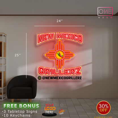 New Mexico Grillers | LED Neon Sign