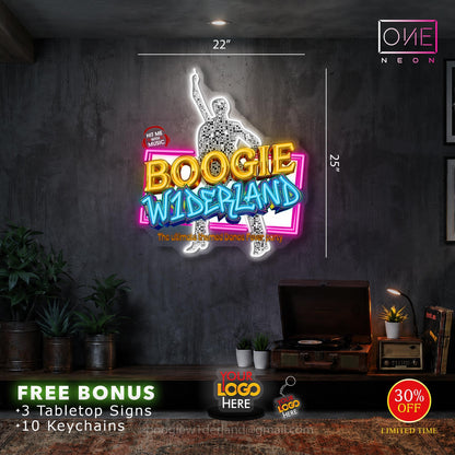 Boogies widerland | LED Neon Sign