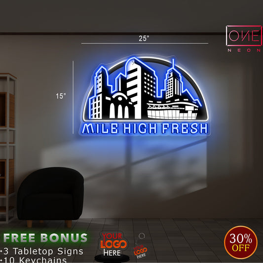 Mile high fresh | LED Neon Sign