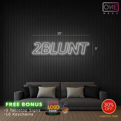 2BLUNT + DJ VARSITY | LED Neon Sign (3 signs)