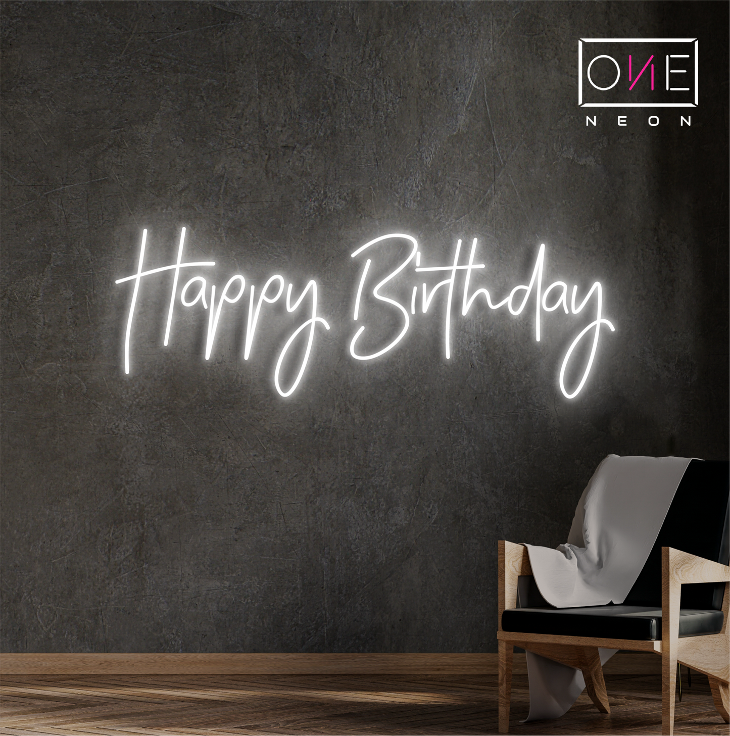 Joyeux Anniversaire Enseigne Néon LED