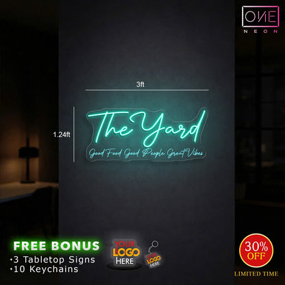 The yard (outdoor sign) | LED Neon Sign