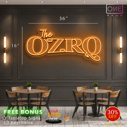 The OZRQ | LED Neon Sign
