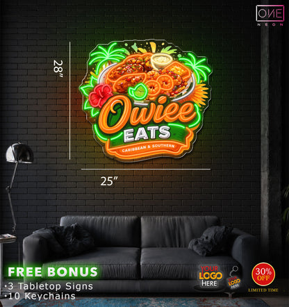 Owiee Eats | LED Neon Sign
