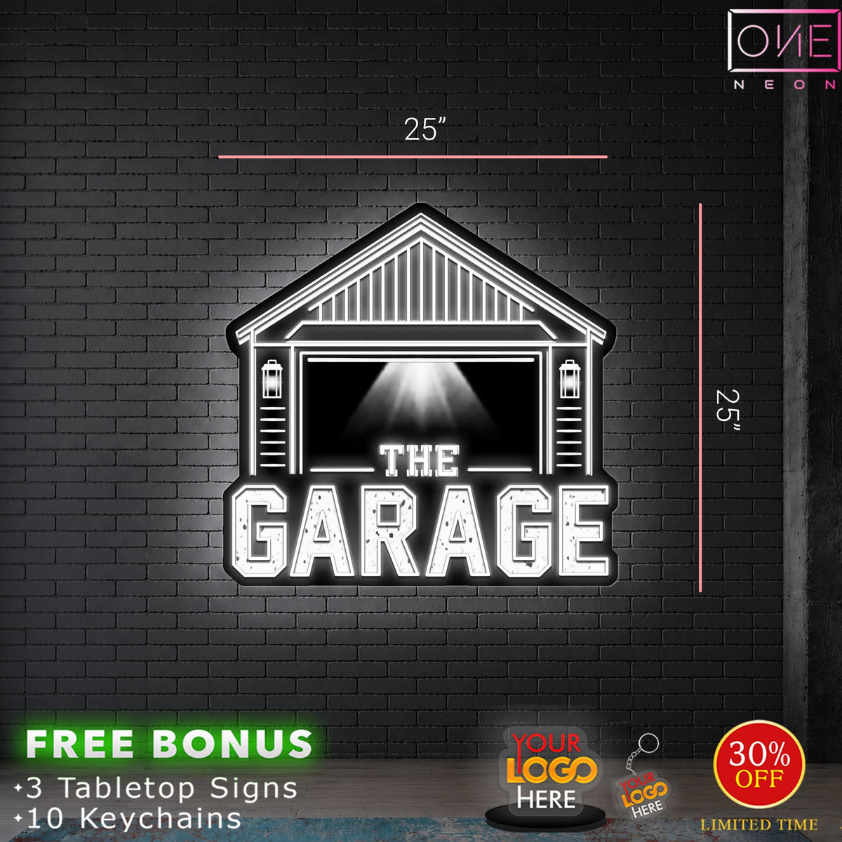 THE GARAGE | LED Neon Sign