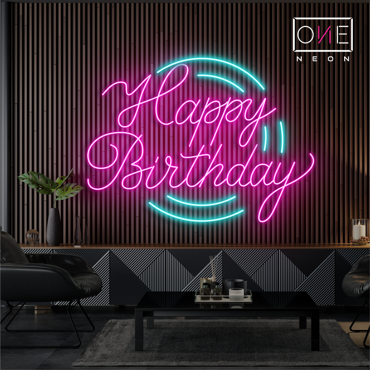 Joyeux Anniversaire Enseigne Néon