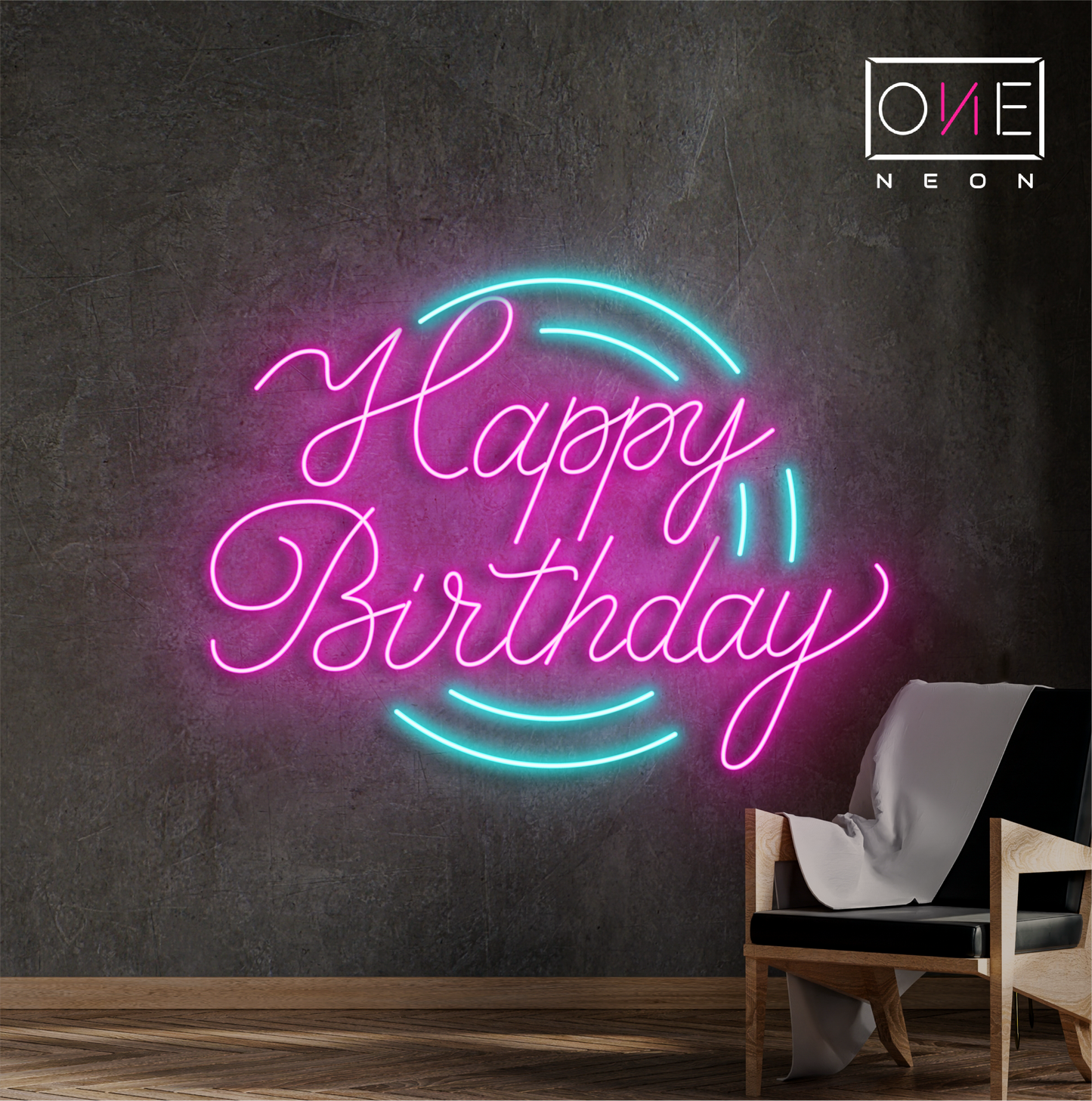 Joyeux Anniversaire Enseigne Néon
