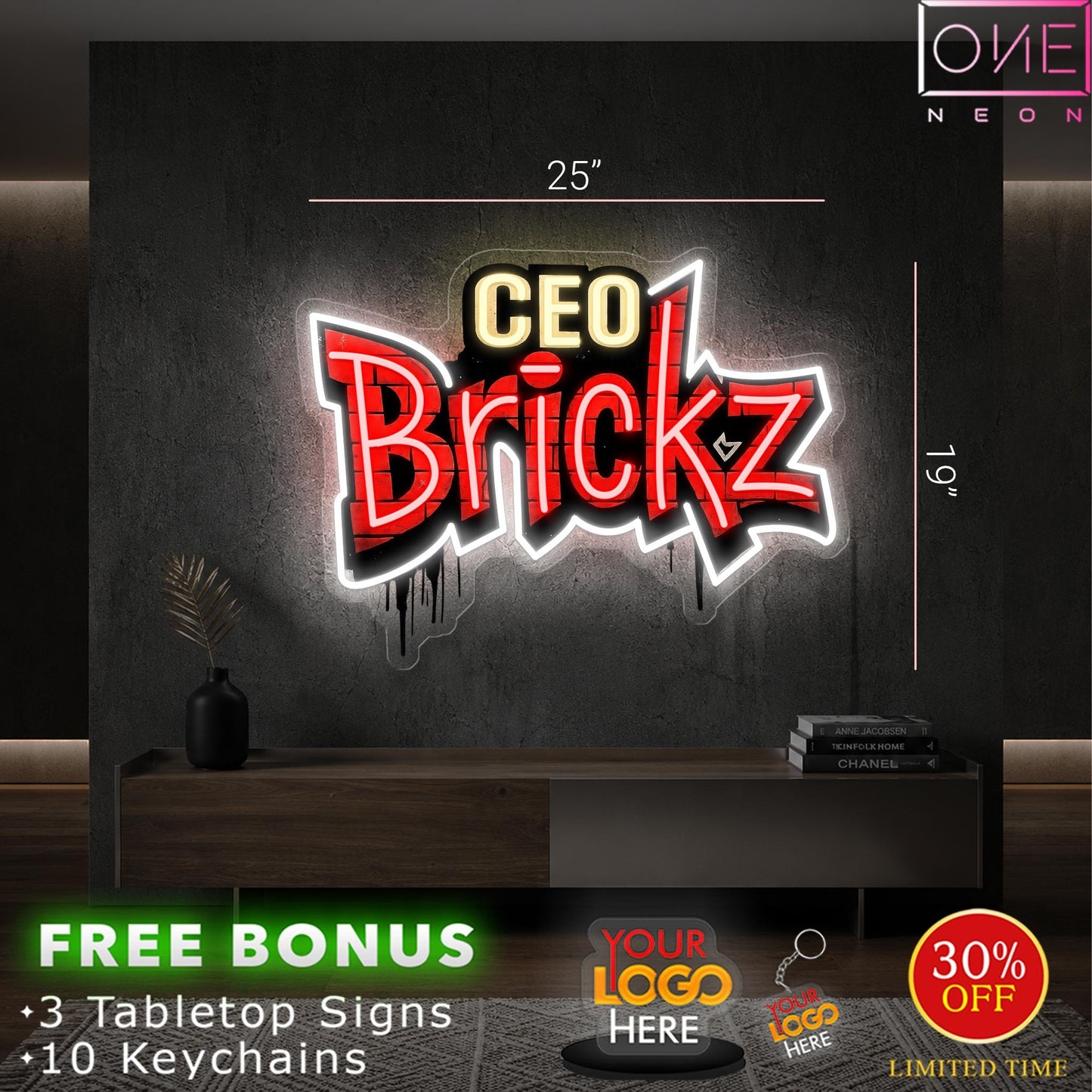 CEO Brickz | LED Neon Sign
