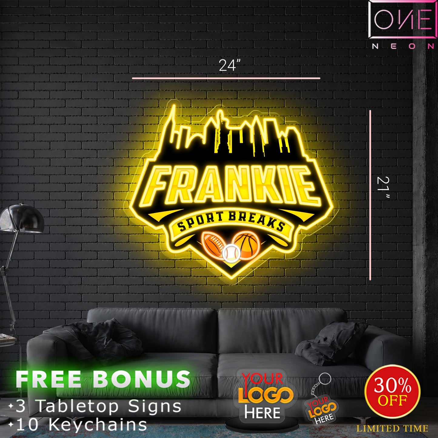FRANKIE | LED Neon Sign