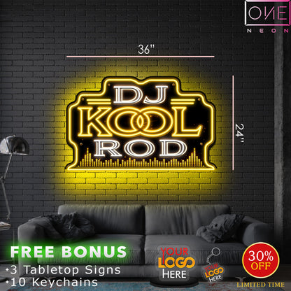 DJ KOOL ROD | LED Neon Sign
