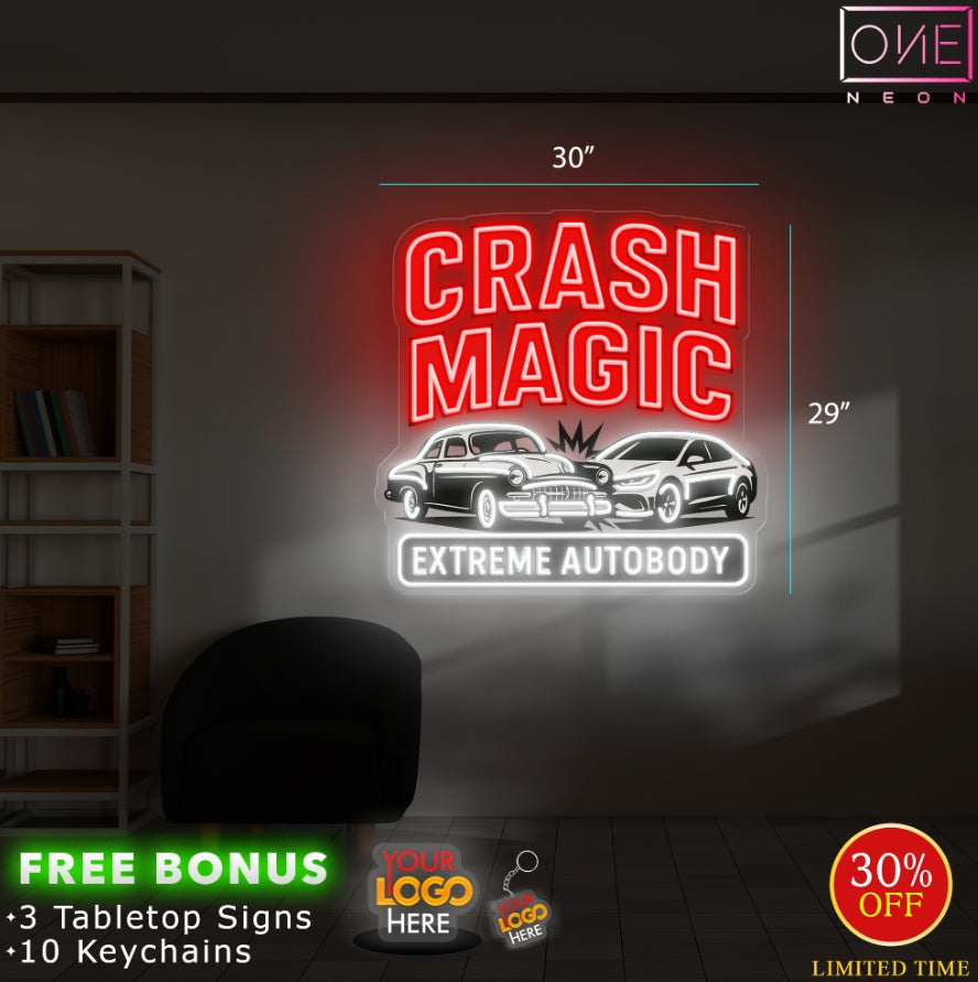 Crash Magic| LED Neon Sign