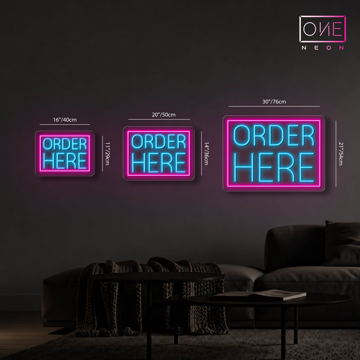 Order Here Led Neon Sign
