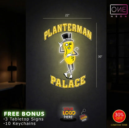 PLANTERMAN PALACE | LED Neon Sign