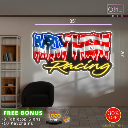 MAYHEM RACING | LED Neon Sign