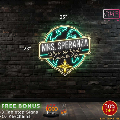 MRS. SPERANZA  | LED Neon Sign