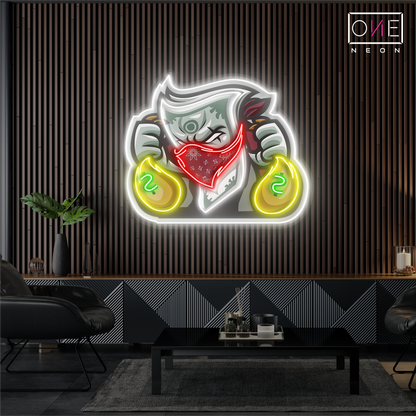 Enseigne au néon LED "La Casa de Papel"
