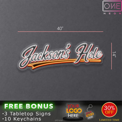 Jackson’s Hole | LED Neon Sign