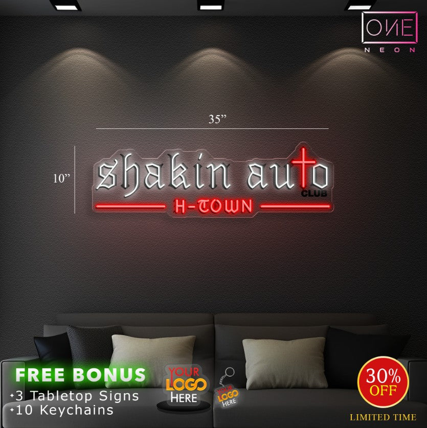 SHAKIN AUTO | LED Neon Sign