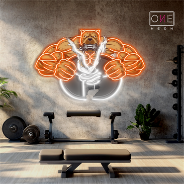 Enseigne Néon LED "Beast Mode"