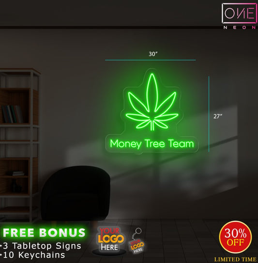 MONEY TREE TEAM | LED Neon Sign