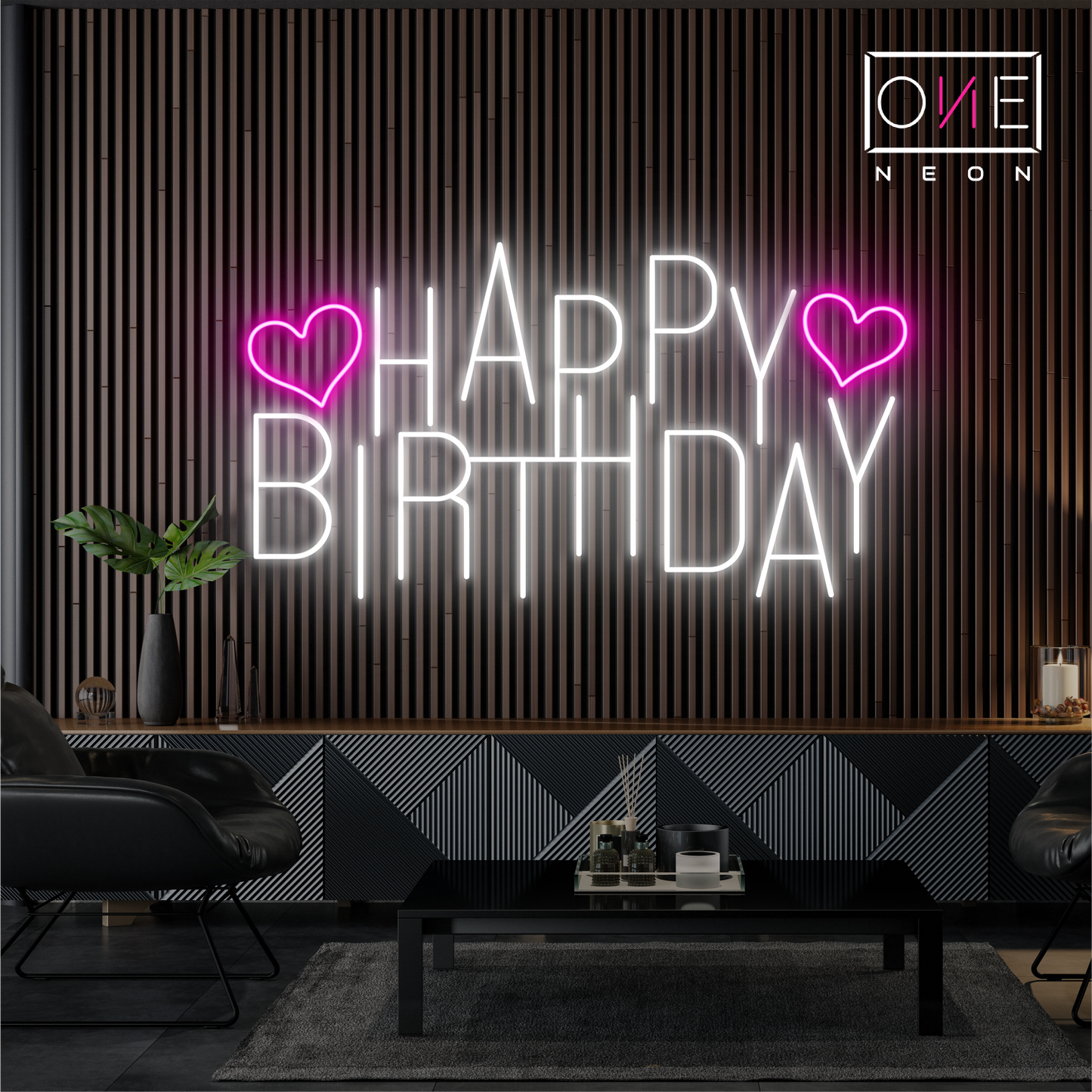 Joyeux Anniversaire Enseigne Néon