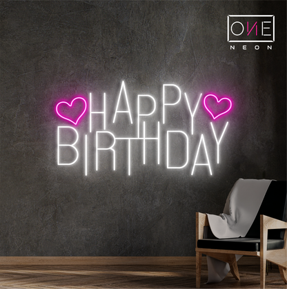 Joyeux Anniversaire Enseigne Néon