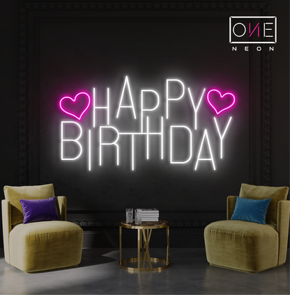 Joyeux Anniversaire Enseigne Néon