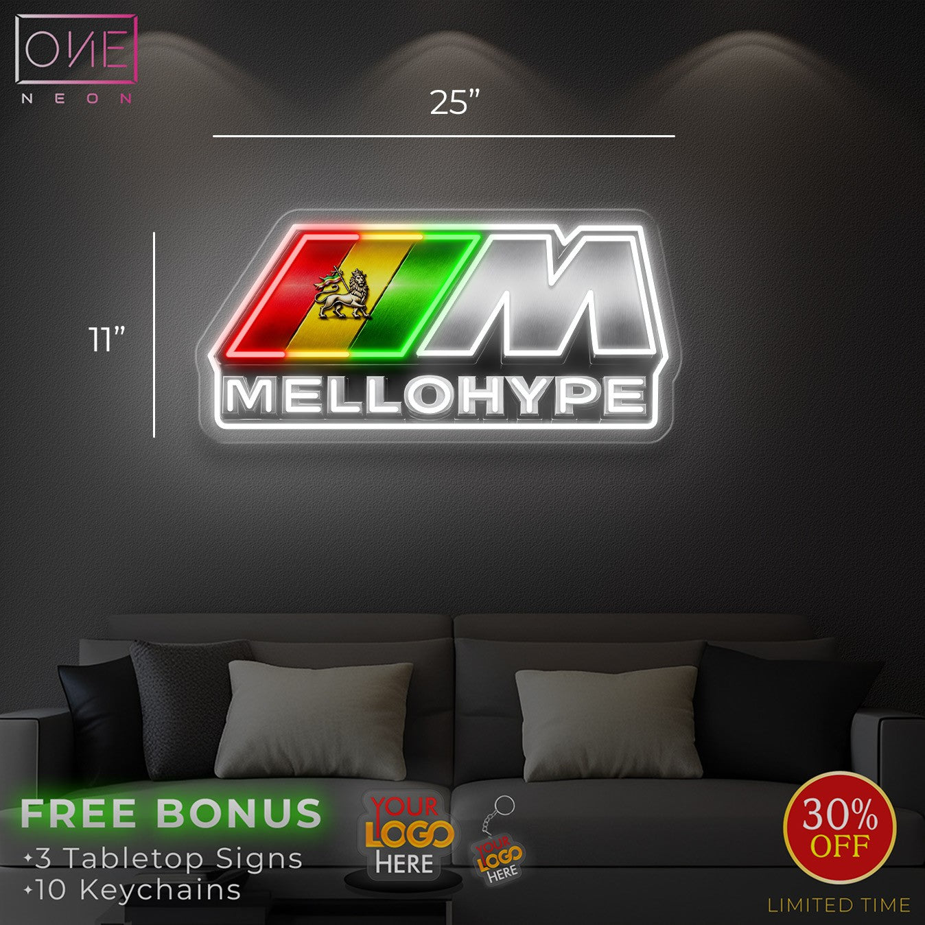 Mellohype | LED Neon Sign