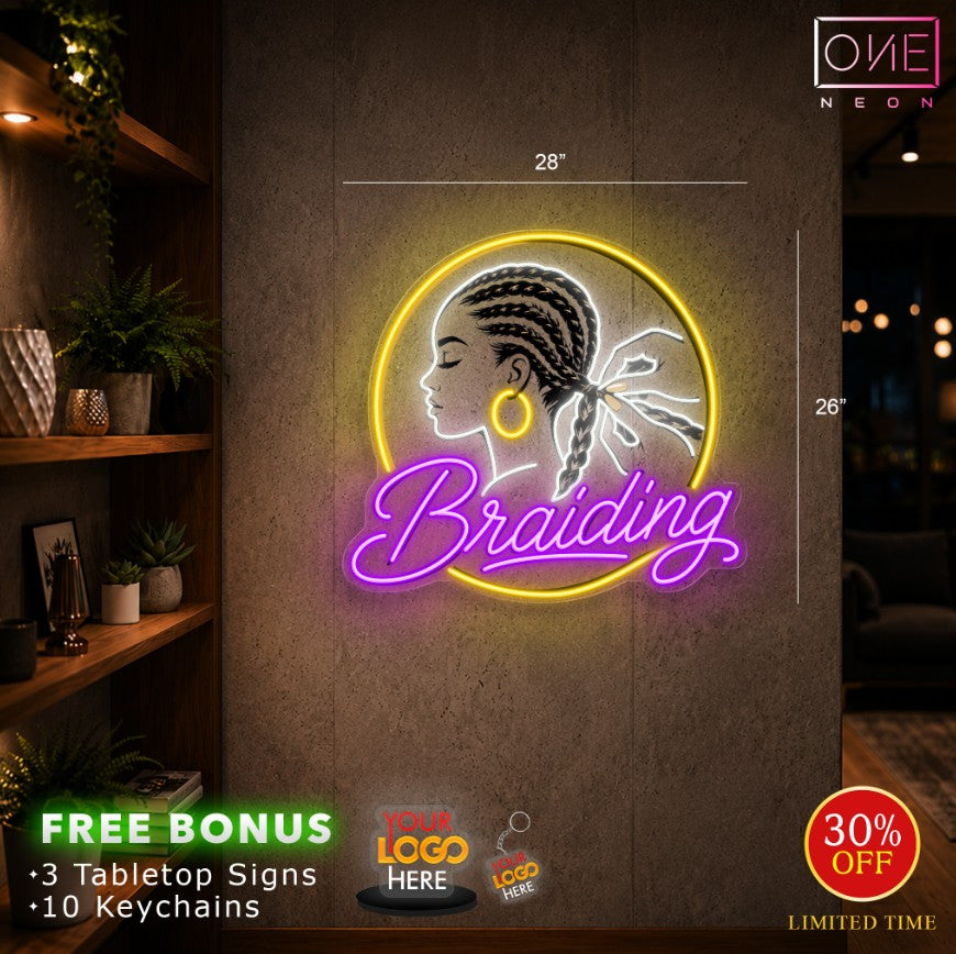 Braiding | LED Neon Sign