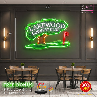 Lakewood country club | LED Neon Sign