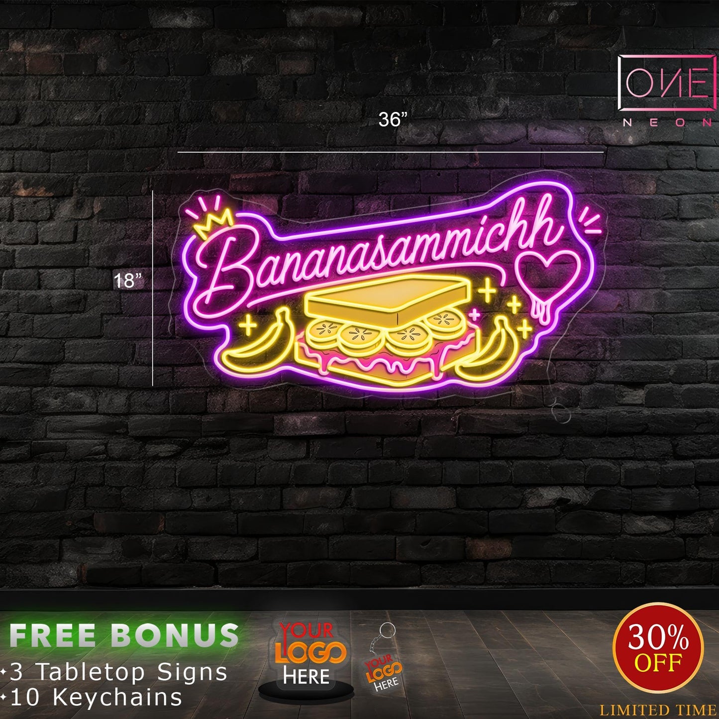 BANANASAMMICHH| LED Neon Sign