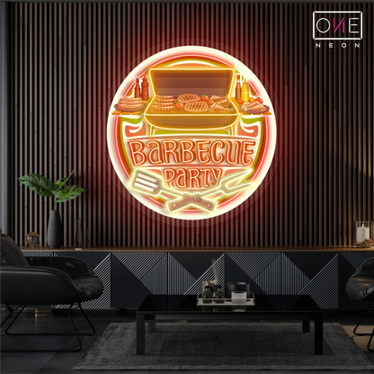 Enseigne néon LED pour barbecue