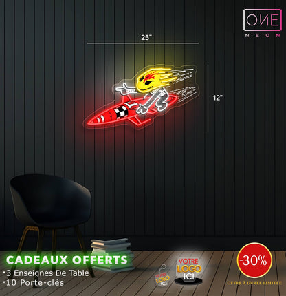 Mike Recine Logo | LED Neon Sign