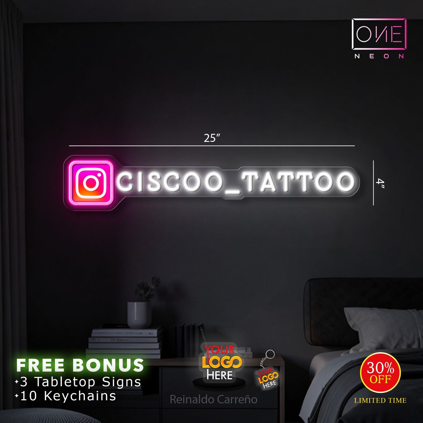 CISCOO_TATTOO | LED Neon Sign