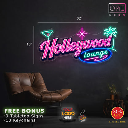 Hollywood | LED Neon Sign