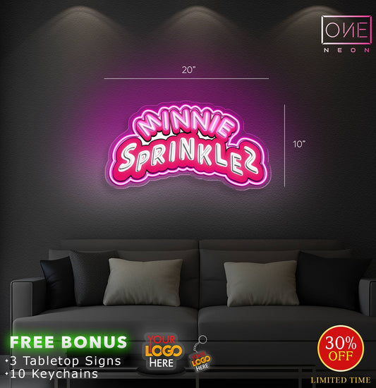 MINNIE SPRINKLEZ | LED Neon Sign