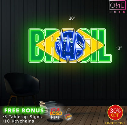 BRASIL | LED Neon Sign