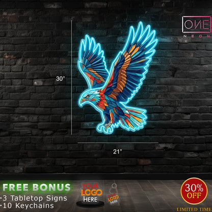Enseigne néon LED œuvre d'art Tatoueur