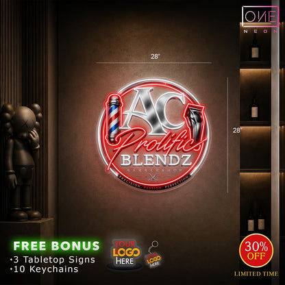 AC Prolific Blendz | LED Neon Sign