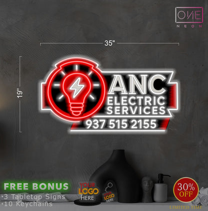 ANC ELECTRIC SERVICES | LED Neon Sign