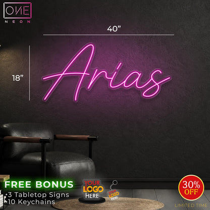 Arias Kitchen | LED Neon Sign (3 signs)