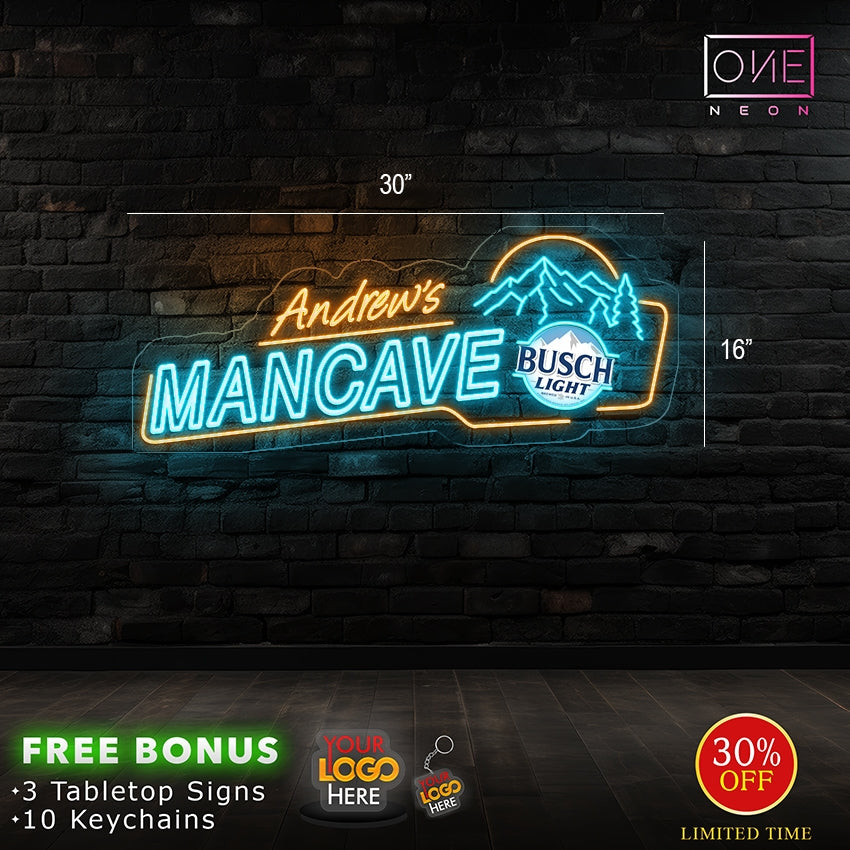 Andrew's MANCAVE| LED Neon Sign