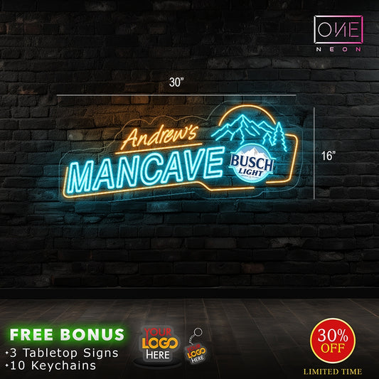 Andrew's MANCAVE| LED Neon Sign