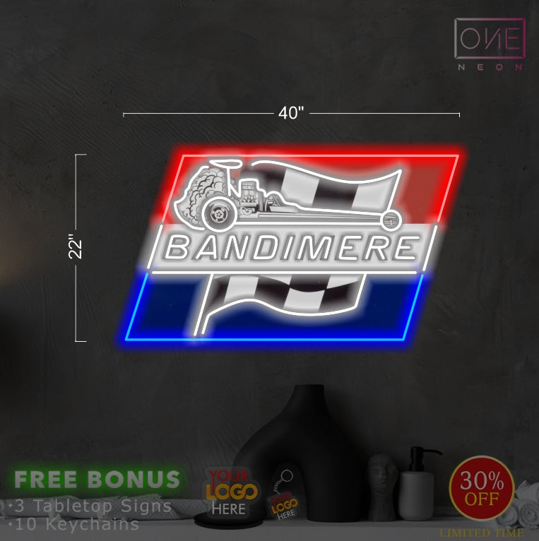 Enseigne néon LED œuvre d'art Tatoueur