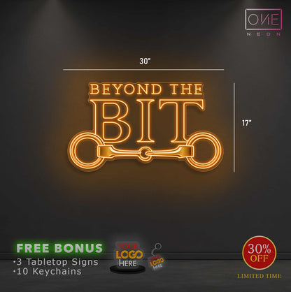 BEYOND THE BIT | LED Neon Sign