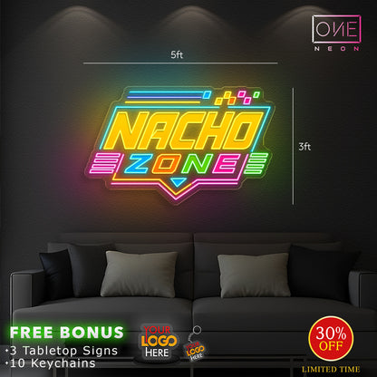 NACHO ZONE | LED Neon Signs (Outdoor uses)